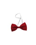 Noeud papillon sequins - Rouge