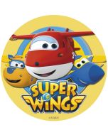 Disque à gâteau Super Wings en azyme - 20 cm