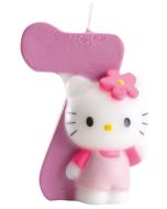 Bougie 7 ans Hello Kitty