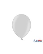 50 ballons 27 cm – argent métallisé