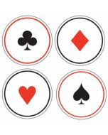 6 dessous de verre jeu de cartes