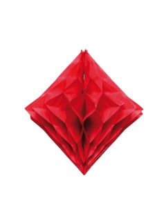 Diamant crépon rouge