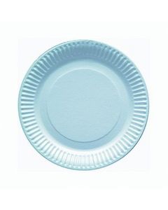 50 assiettes en carton blanches – 18 cm