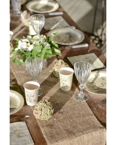 Chemin de table jute - naturel