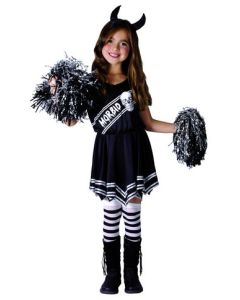 Déguisement fille pom-pom girl morbide - 4/6 ans