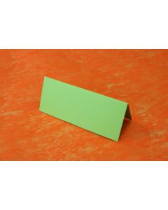 Cartons marque-places verts