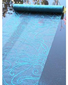 Chemin de table oriental - turquoise