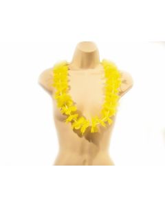 Collier Hawaïen jaune