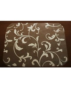 Sets de table Organza Arabesques rectangulaires - ivoire