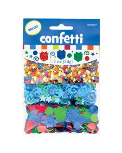 Lot de 3 sachets de confettis différents 34 g