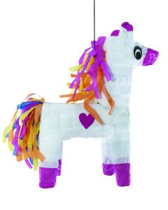 Pinata licorne blanche et rose