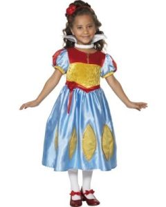 Déguisement fille style Blanche Neige 